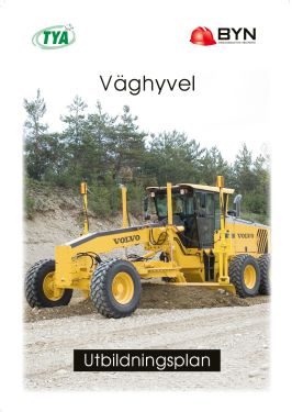 Väghyvel Utbildningsplan (för kompetensprov)