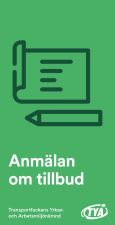 Rapportblock - Anmälan om Tillbud