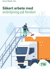 Säkert arbete med snöröjning på fordon