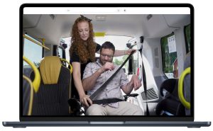Lastsäkring av rullstolar i taxi (e-learning)
